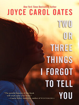 Two or Three Things I Forgot to Tell You - ebook